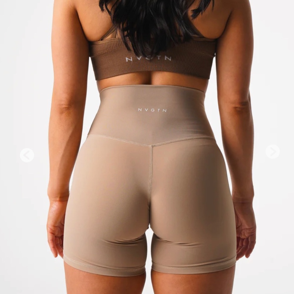 NVGTN Signature 2.0 Shorts Latte Size S